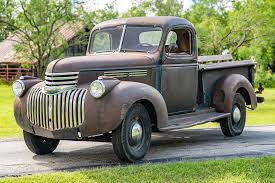 Image result for Chrome Green 1946 Truck
