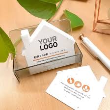Plus, author business cards are so much fun to collect and trade at conferences. House Shape Seed Paper Business Cards Botanical Paperworks