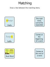 The root word is also a word in its own right. Prefix Suffix And Root Word Definition Worksheet