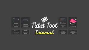Home information commands settings tags panels claiming. How To Setup Ticket Tool Youtube