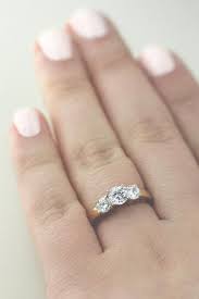 These 3 Stone Engagement Rings Have A Very Special Meaning Behind Them Stone Engagement Rings Three Stone Engagement Rings 3 Stone Engagement Rings