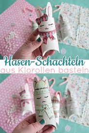 Obwohl man „nur geld verschenkt, möchte man dieses ja trotzdem irgendwie „schön verschenken. Diy Geschenkverpackung Niedliche Winter Haschen Aus Klorollen Tina Hase Diy Blog