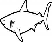 Your child can practice reading the paragraph at the bottom, and learn a few fun facts while coloring this shark. Simple Lemon Shark Coloring Pages Printable