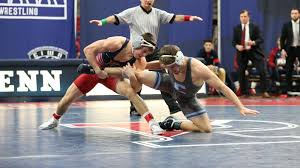 wrestling bested by 14 princeton