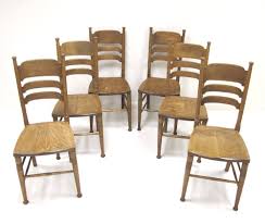 Arts & crafts beech chair by william birch. William Birch Dining Chairs 302874 Sellingantiques Co Uk