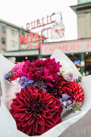 Pike place flowers creating and delivering market fresh bouquets. Florals Seattle Pike Place Market Flowers Bouquet Wanderlust Travel Pacific North West Pike Place Market Flowers Flowers Bouquet Flower Market