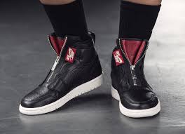 Air Jordan 1 High Black And White Womens The Air Jordan I Hi Zip Black Is Available Now On Jordan Com Air Jordans Jordans Shoes