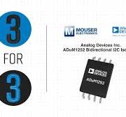 Analog Devices Inc. ADuM1252 Bidirectional I2C Isolators: 3 for 3 | Mouser  Electronics