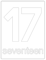 1216 x 1668 file type: Number Seventeen 17 Coloring Pages Coloring Pages Printable Numbers Coloring Pages Counting Worksheets