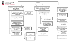 Organizational Chart About Us Center For Teaching And