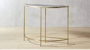 Pin By Martell Interiors On Lake Ave Half Moon Console Table Marble Accent Table Console Table