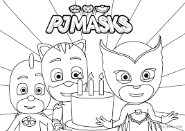 1000 plus free coloring pages for kids including disney movie coloring pictures and kids favorite cartoon characters. Pj Masks Coloring Sheet Sumnermuseumdc Org