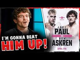 Where is the war between jake paul and ben askren? Twitter Responds With Hilarious Jake Paul X Ben Askren Memes As Duo Set To Face Off On April 17th