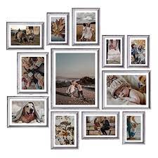 28 3 / 4 x 11 1 / 4 . Buy Homemaxs Picture Frames Set Of 12 Rustic Picture Frames Collage Picture Frames Set For Tabletop Or Wall Decor Four 4x6 In Four 5x7 In Two 6x8 In One 8x10 In