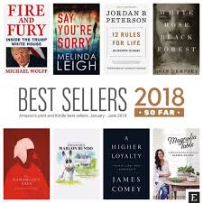 amazons best selling print and kindle books of 2018 so far