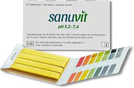 Sanuvit Ph Teststreifen Fur Saure Basen Haushalt 52 Stuck Hypoallergene Manufaktur Amazon De Lebensmittel Getranke