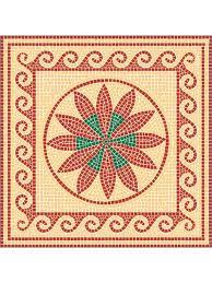 Alle vorlagen eignen sich für die gängigen herstellungstechniken von. Mosaik Vorlagen Vorlage Messina 60 60x60cm Der Romer Shop