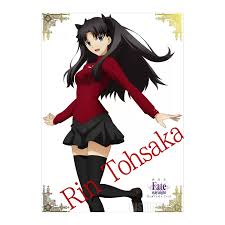 Плакат бумажный Fatestay night Heaven's Feel - Rin Tohsaka - купить  недорого