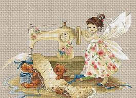 Lanarte african lady with vase counted cross stitch kit sealed. Fairy Cross Stitch Kits The Happy Cross Stitcher