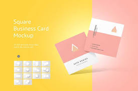 Home mockup collection square business card mockup | 37+ stunning and creative square business card. Free Square Business Card Mockup 4566160 Ê–