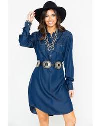 Rough Stock By Panhandle Denim Tecil Snap Front Dress Dark Blue From Boot Barn Cowgirl Magazine Denim Skirt Outfits Dresses Fashion