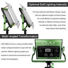 Gvm 480ls 672s Led Light Review By How To And Reviews Gvmled