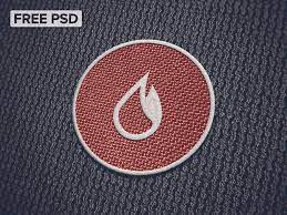 Download Cloth Patch Mockup Mockupworld Free Logo Mockup Mockup Free Psd Logo Mockup