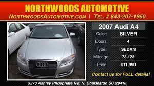 Audi 2 0t 4 Cyl For Sale North Charleston Sc Northwoods Automotive Audi Dealership North Charleston Sc Charleston Sc