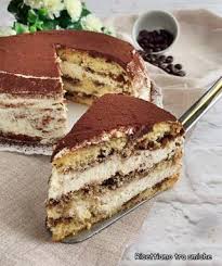 Torta Al Tiramisu Con Pan Di Spagna Ricetta Golosa Ricetta Ricette Dolci Ricette Dolci