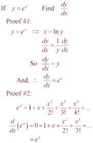 The prior section showed how to differentiate the general case of an exponential function with any constant as the base. Lesson 52 Derivatives Of Exponential Functions