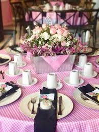 Blue and pink birthday decorations. Kara S Party Ideas Farm Girl Baby Shower Kara S Party Ideas