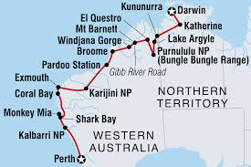 It is the parallel of latitude at 23 degrees 26′ 22″ south of the equator, and is the farthest southern latitude that the sun can appear directly overhead, occurring on the december solstice. Darwin To Perth Overland Intrepid Travel Uk
