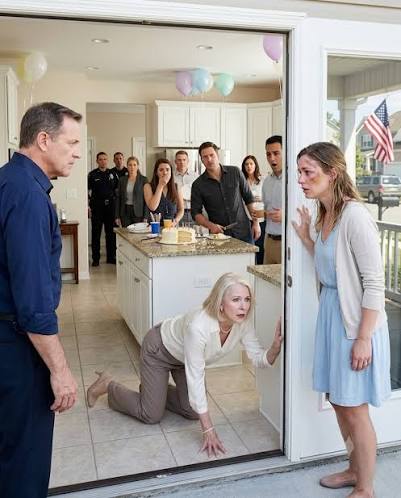 On my birthday morning, my father stepped into my kitchen, looked at the bruises  spread across my face, and asked in a voice that made my heart crack, “Sweetheart…  who did this