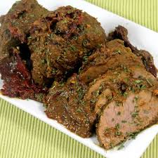 Goan Beef Roast With Cumin Seeds Turmeric Powder Ginger Piece Black Peppercorns Cloves Cinnamon Stick Onion V Roast Beef Recipes Goan Recipes Roast Beef