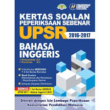 Berikut kami kongsikan koleksi soalan bahasa inggeris upsr format baharu kertas 1 bahagian a. Beli Kertas Soalan Peperiksaan Sebenar Upsr Pada Harga Terendah Lazada Com My