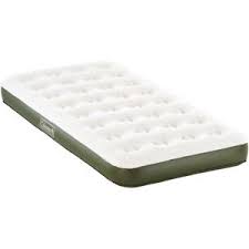 Coleman Twin Single High Air Bed Walmart Com Air Bed Air Mattress Camping Body Support