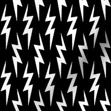 Aesthetic Black And White Lightning Background Colorful Fabrics Digitally Printed By Spoonflower White Lightning Bolts In 2020 Lightning Art Lightning Bolt Design Magic Aesthetic