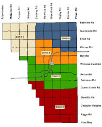 Trash Recycle And Bulk Pickup Schedules Town Of Gilbert Arizona In 2020 Gilbert Arizona Blue Container