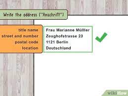In contrast to the english you which can be used for friends, relatives, and supervisors, formal german has a be sure to always capitalise the first letter in sie (and its forms in different cases). How To Write A Letter In German Wikihow