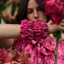 Slip x Alice + Olivia Silk Large Scrunchies