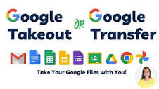 Transfer or download your Google data with Google Takeout - YouTube