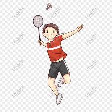 1.kalian niat dalam hati kalian kalau kalian ingin bisa main badminton 2.coba kalian bayangkan bilamana hari2 esok kalian menjadi atlit badminton profesianal. Gambar Orang Bermain Bulutangkis Kartun