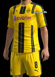 Dortmund is the second largest german sports club and 11th biggest football team in the world. Pes 2013 Borussia Dortmund Home Kit 2016 17 By Strex Pes Patch