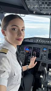 Female pilot celebrates birthday