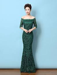 79 99 Tubinho Chique Moderno Minimalista Elegante Noite Formal Festa De Gala Black Tie Vestido Ombro A Ombro Meia Manga Longo Renda Com Ziper 2021 In 2021 Lace Dress With Sleeves Cocktail