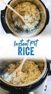 How To Cook Rice In An Instant Pot Recipe How To Cook Rice Instant Pot Recipes Pot Recipes