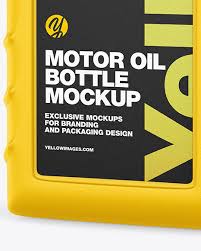 Download Matte Motor Oil Bottle Mockup Yellow Author PSD Mockup Templates
