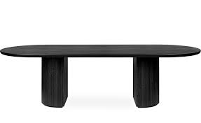 Moon Elliptical Dining Table In 2020 Oval Table Dining Dining Table Chairs Dining Table Bases