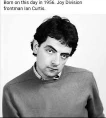 Zeldzame foto van Ian Curtis : r/gothmemes