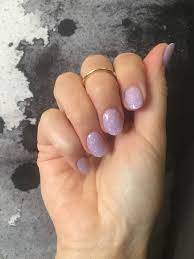 Revel nails acrylic dip powder system (with instruction video. Sns Pale Purple Lilac Beautiful Spring Nails With Sparkle Lilac Nails Spring Nails Purple Nail Designs